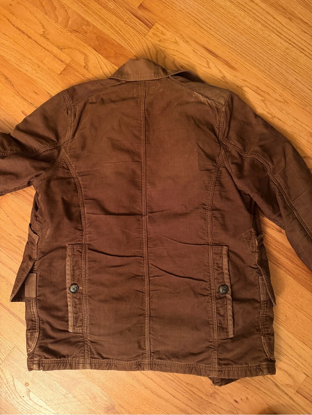Jack Spade Brown Corduroy Field Jacket/Barn Coat - Picture 6 of 7